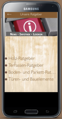 Jetzt herunterladen und keine Infos oder Angebote verpassen - mit der App von HolzZeit GmbH in Warstein